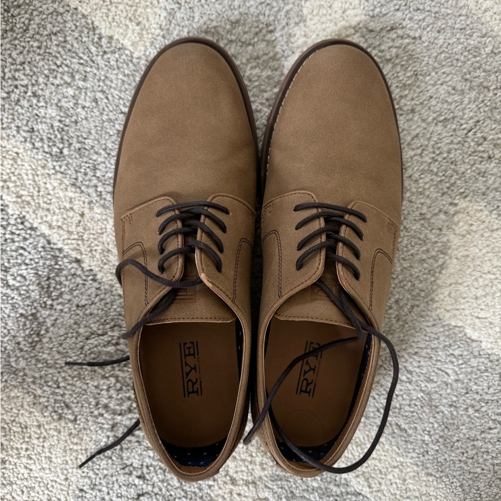 Rye Men's Tan Oxford Shoes